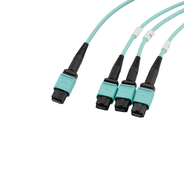 【MPF24-MPF308OM4R-10】MPO24 NO PINS TO 3XMPO8 NO PINS,