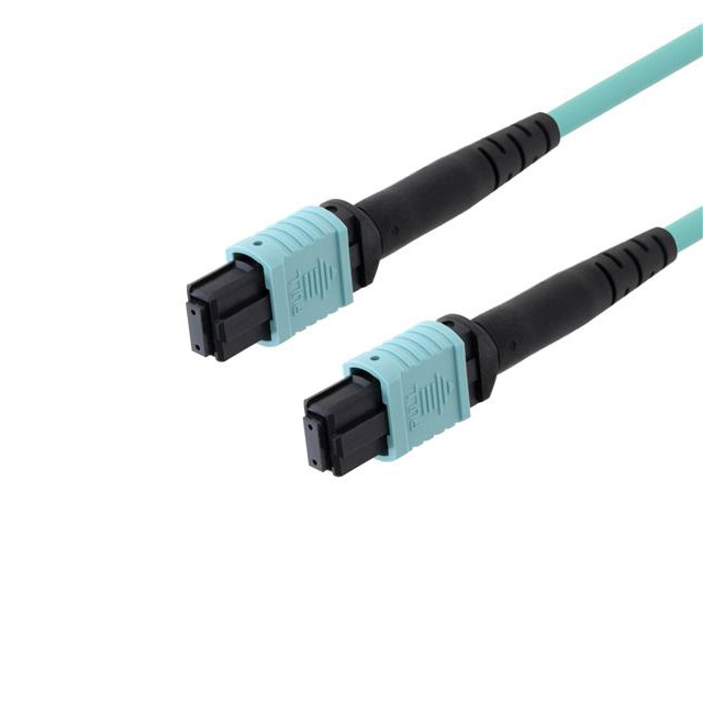 【MPFF24OM4-10】24 FIBER OM3 MPF-MPF LSZH AQU 10