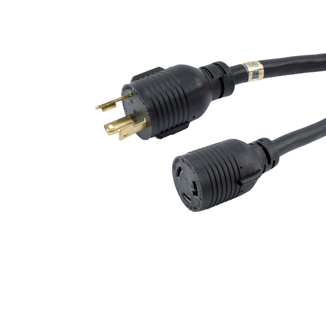 NEMA L5-30P TO L5-30R EXTENSION【PPA00015-8FT】