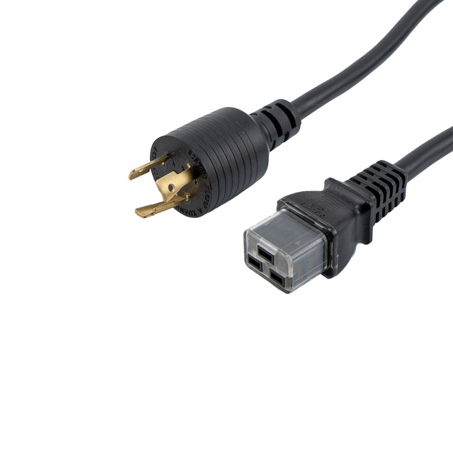 NEMA L6-20P TO C19 POWER CORD, 2【PPA00019-6FT】