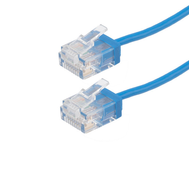 CAT6 6 UTP 32STR SUPER SLIM CM P【TRD634-BLU-05F】