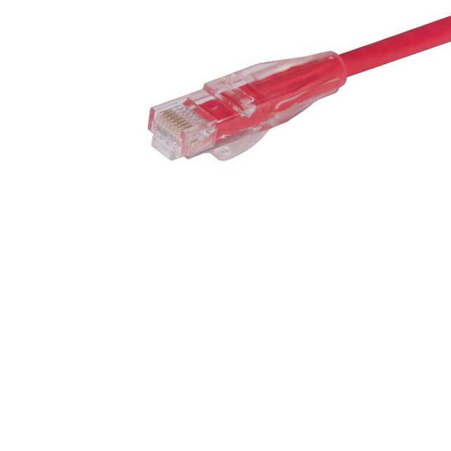 CBL-RJ45/RJ45 CAT 5E RED 30FT【TRD815R-30】