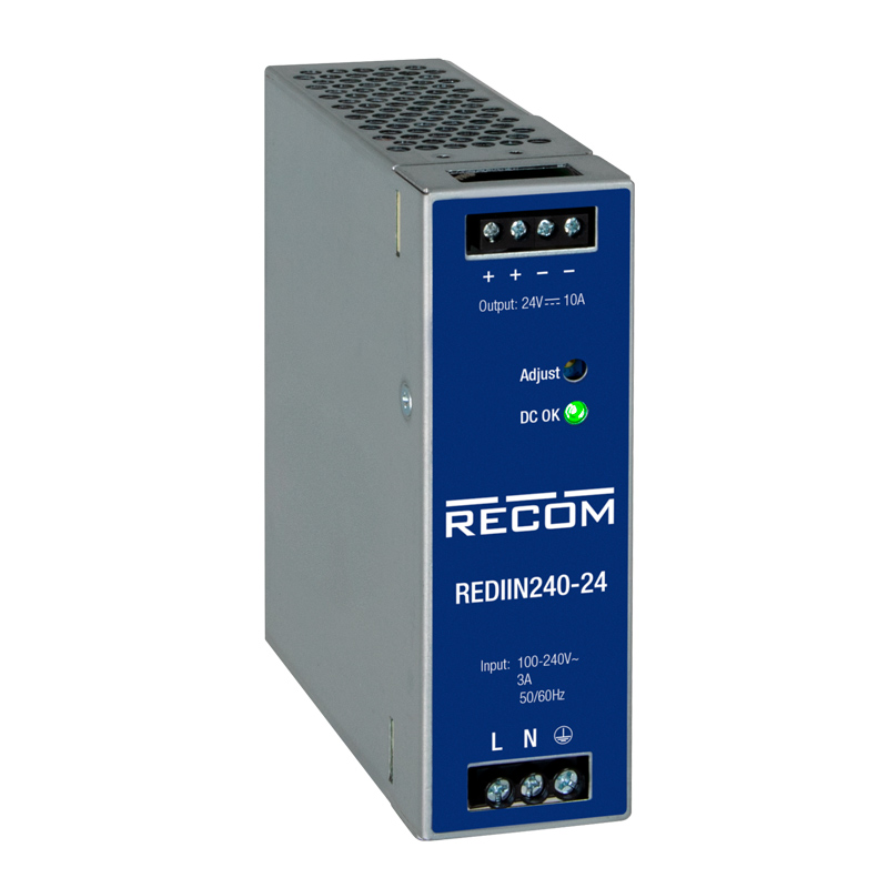 【REDIIN240-48】240W AC/DC-CONVERTER 'DIN-RAIL'