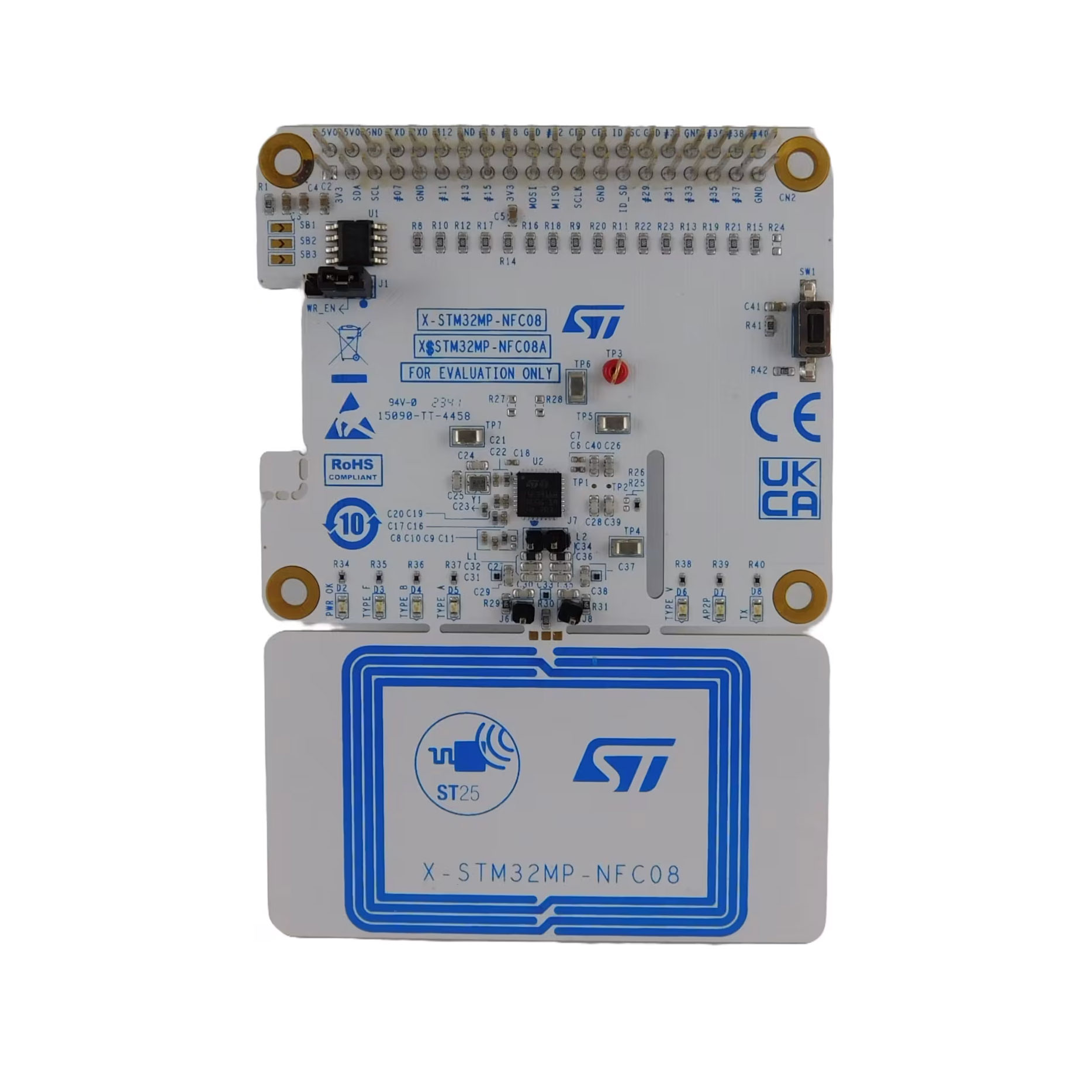 STM32MP EXPANSION BOARD FOR NFC【X-STM32MP-NFC08】