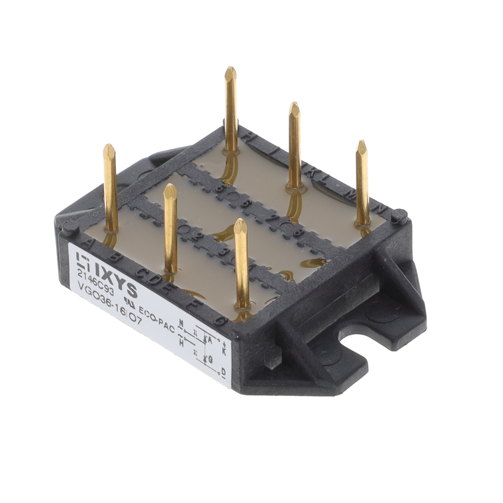 【VGO36-16IO7】SCR MODULE 1.6KV ECO-PAC1