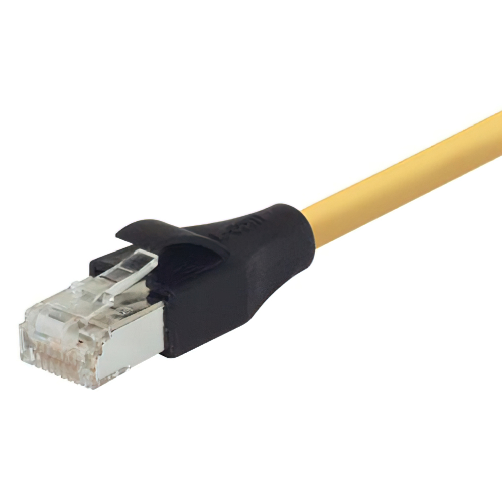 【TRD695SCR-Y-20】RJ45/RJ45 CAT 6 SHLD YEL 20F