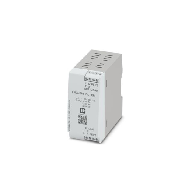 LINE FILTER 250VAC/VDC 10A DIN【1292320】