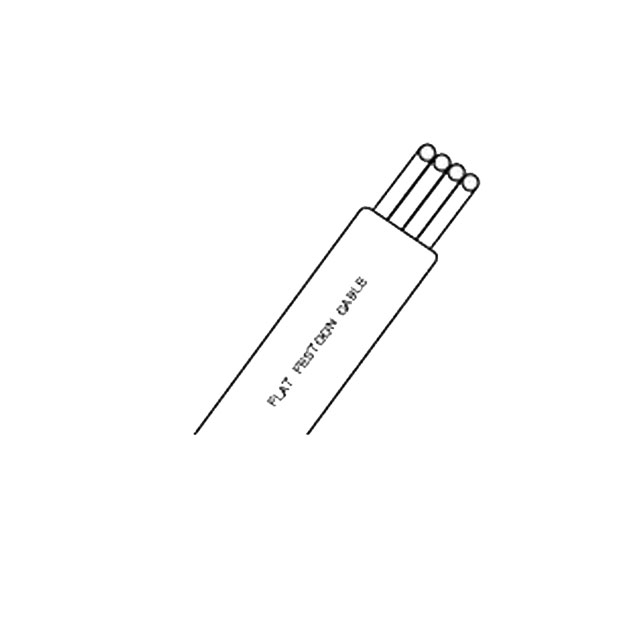 CABLE MOD FLAT 8COND YELL 1.0'【1301190002】