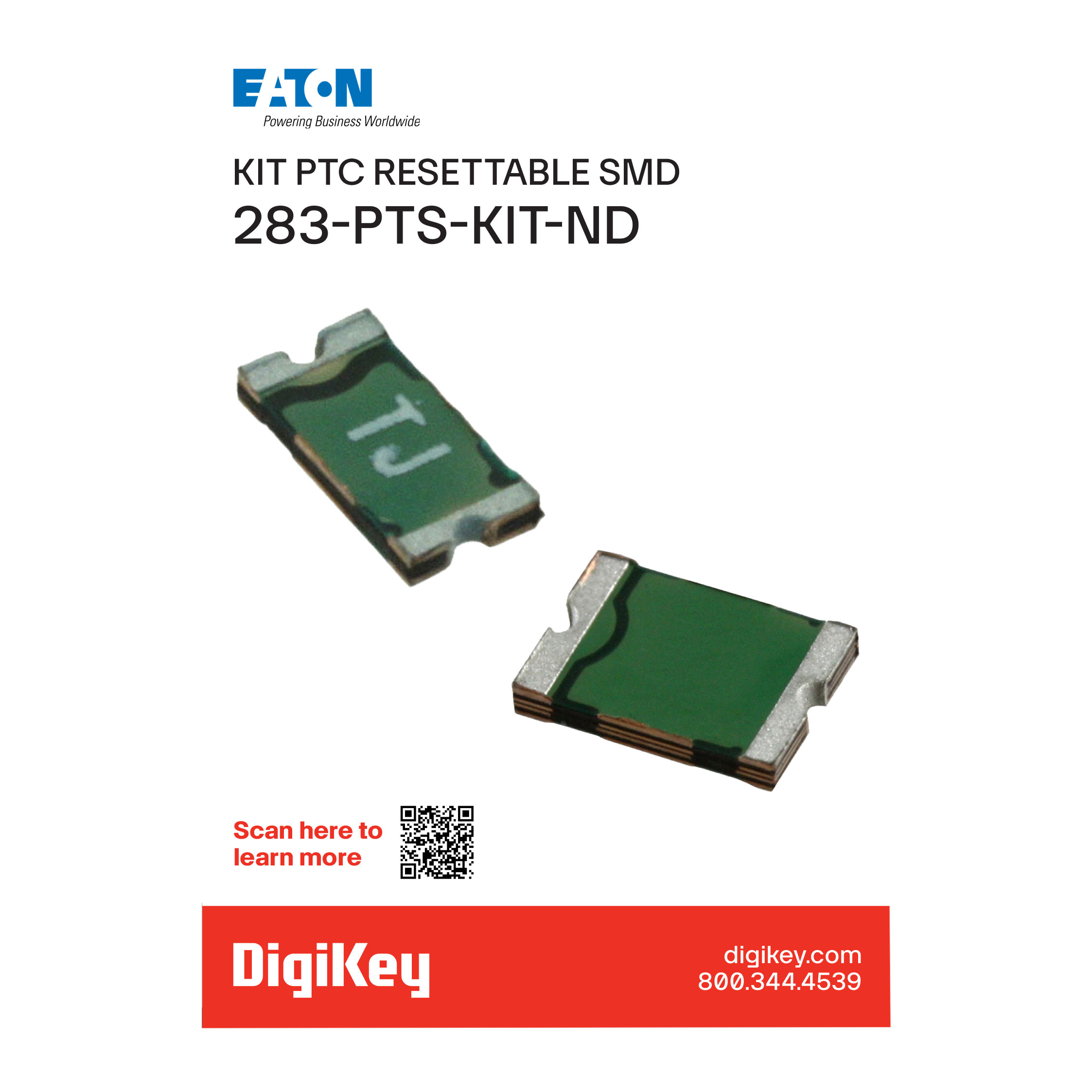 【283-PTS-KIT】KIT PTC RESETTABLE  SMD