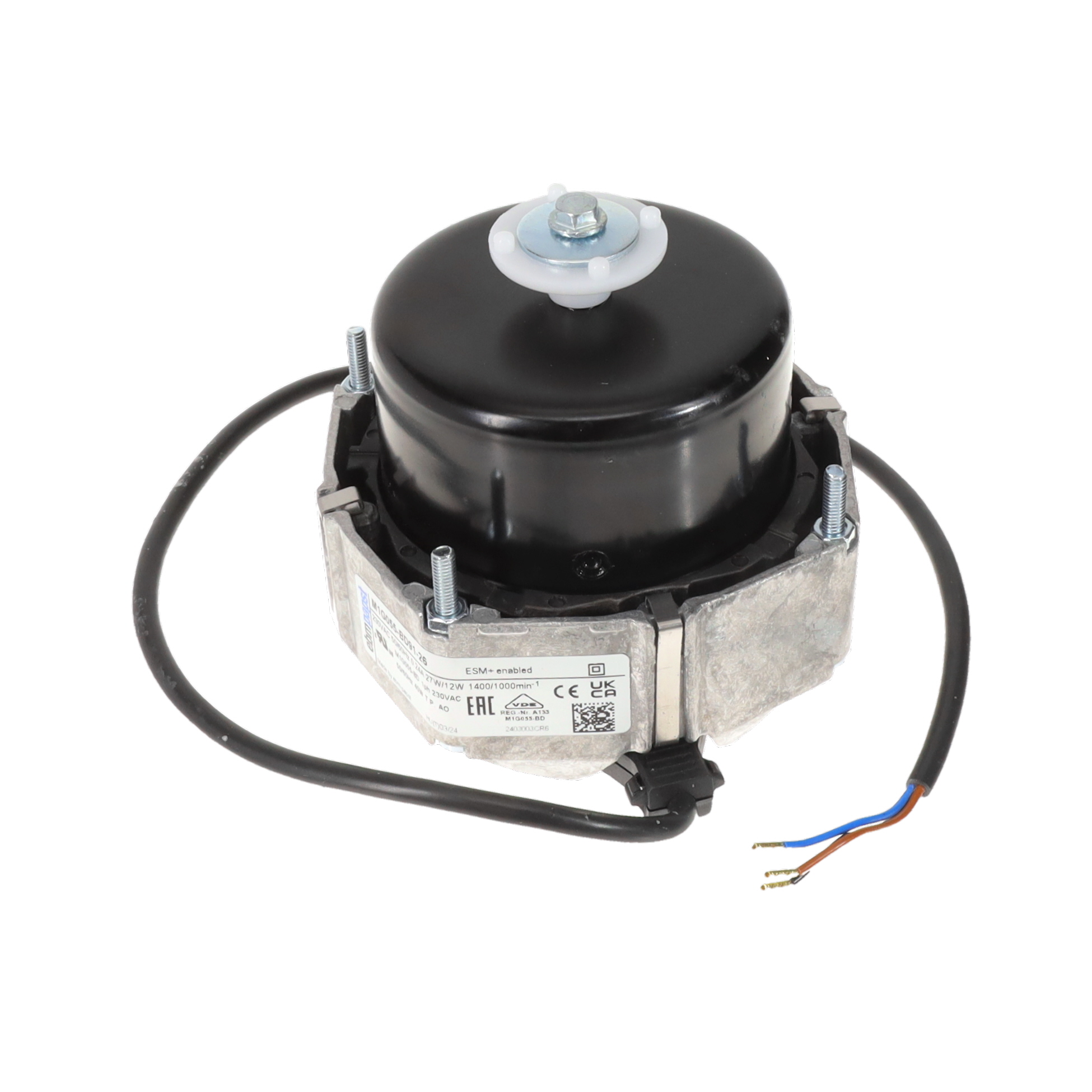 【M1G055-BD91-26】MOTOR, 230V, 22W EC,SINGLE PHASE