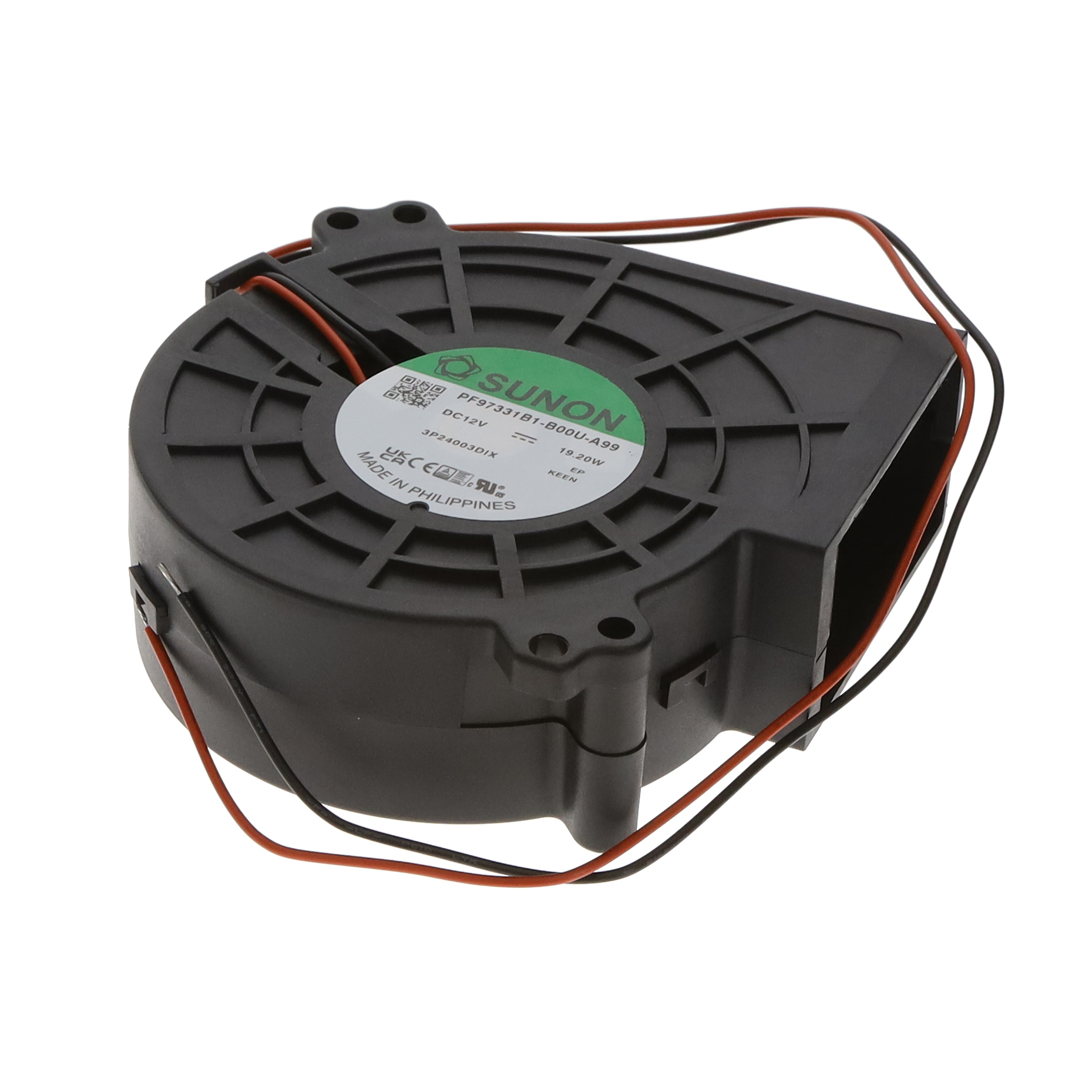 【PF60251B3-1000U-A99】FAN AXIAL 12VDC 60X25MM