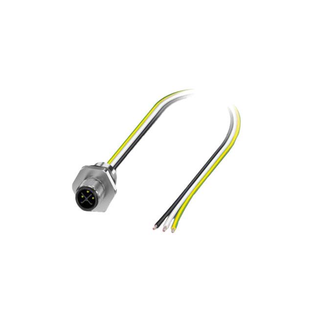 CIRC CBL 3POS RCPT TO WIRE 6.56'【1329912】