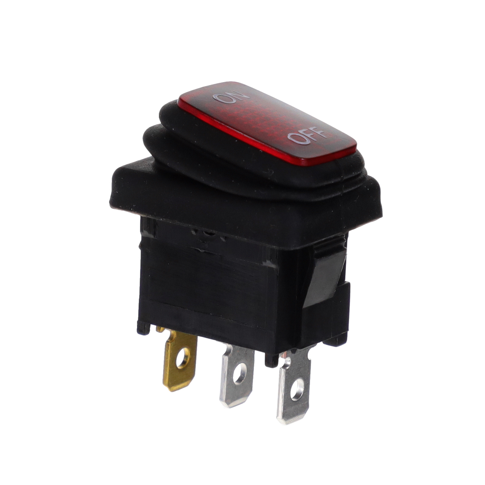 【DSR2215RD612】SWITCH ROCKER SPDT 16A 12V