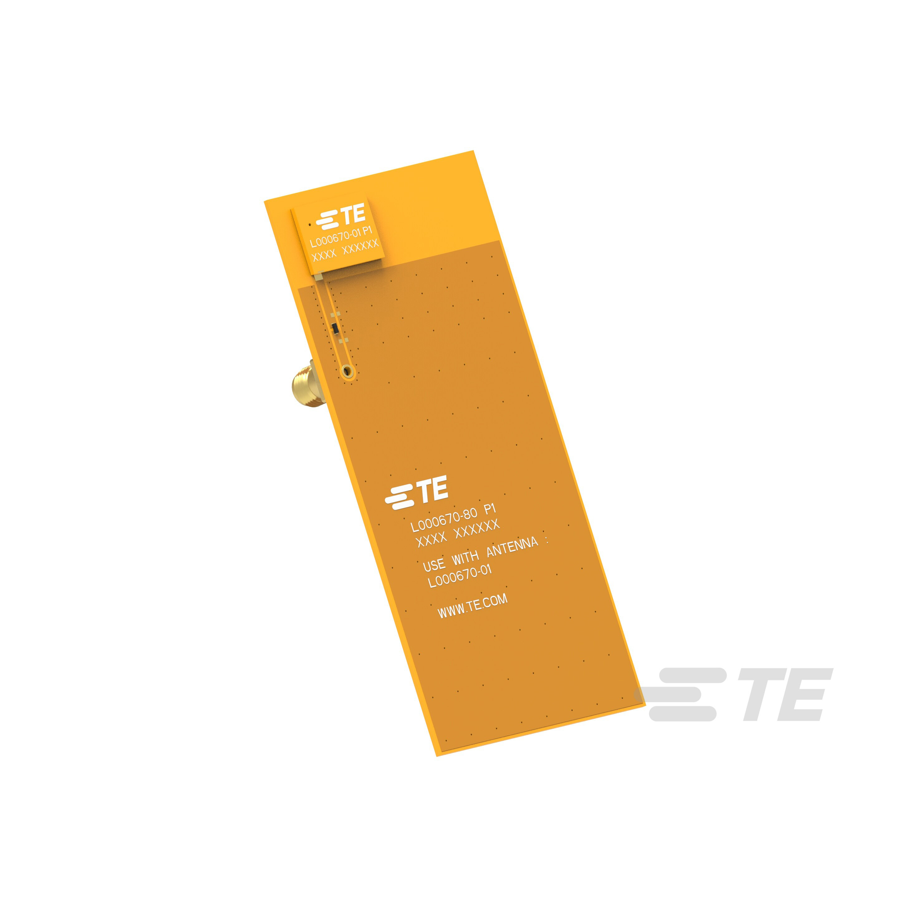 【L000670-80】SPLATCH L1/L5 GNSSチップアンテナL000670-01搭載評価ボード