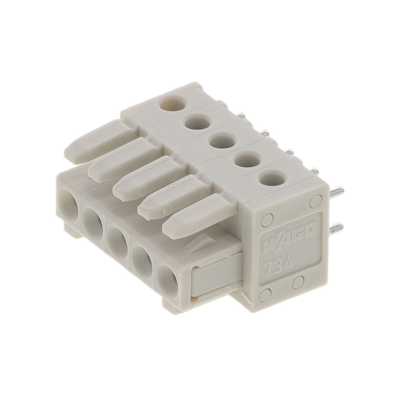 【734-465】TERM BLOCK HDR 5POS 3.50MM