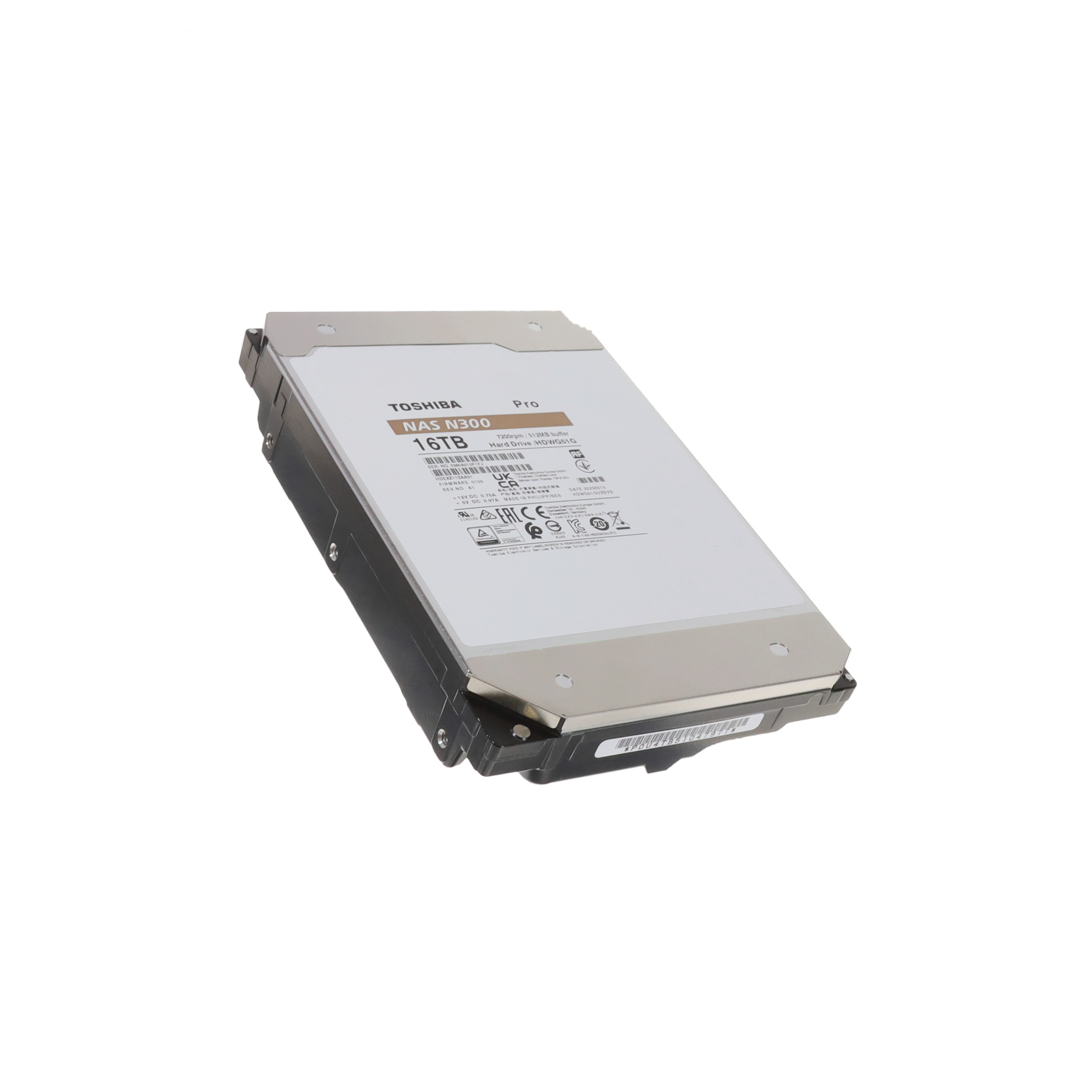 【HDWG51GXZSTB】HDD 16TB 3.5" SATA III 5V/12V