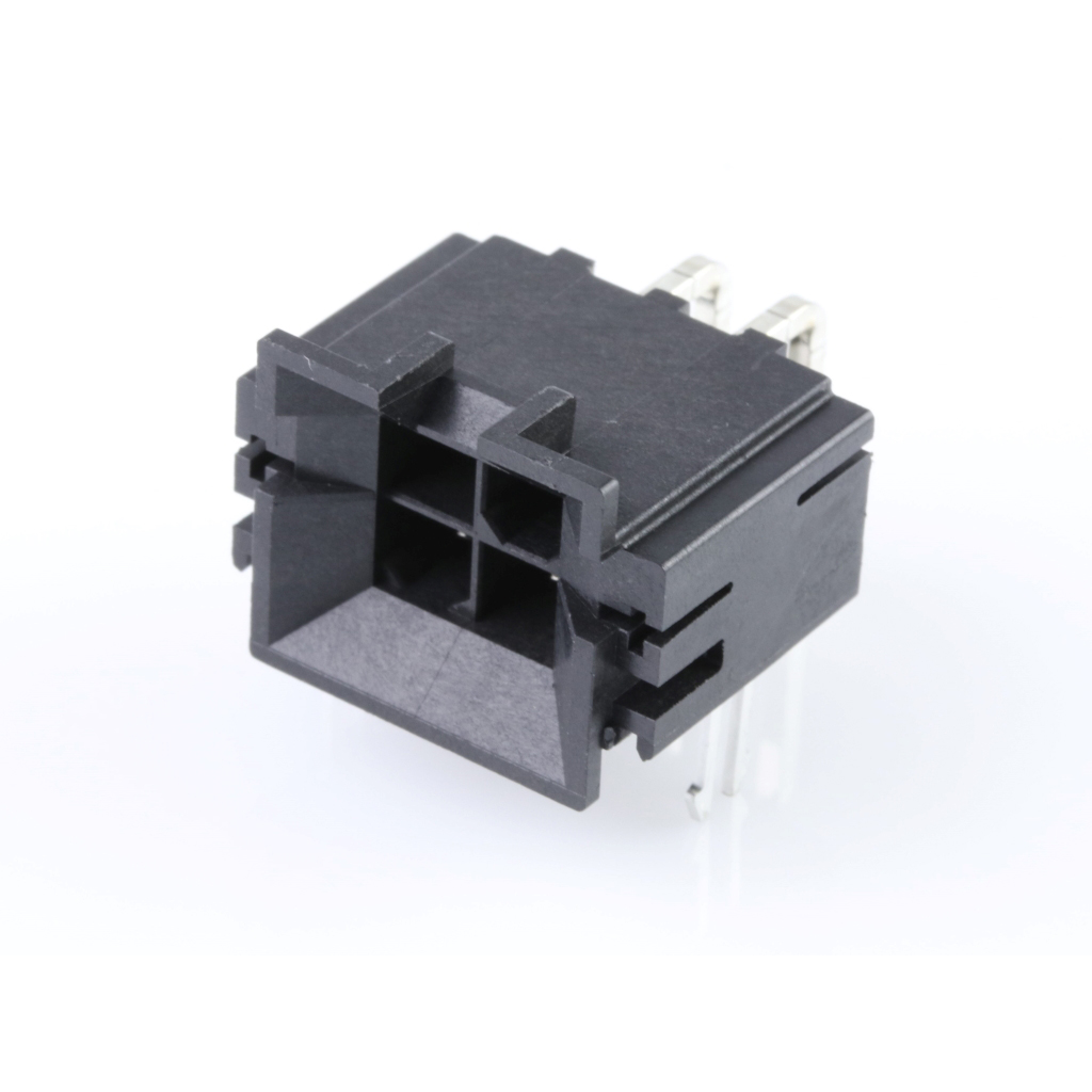CONN HEADER R/A 4POS 4.2MM【0438100089】
