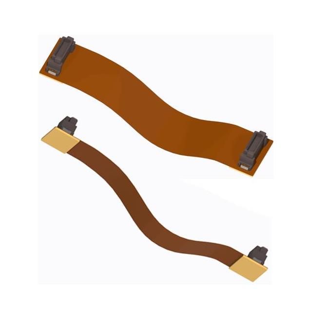 【10170897-D040010LF】BERGSTAK HS 0.50MM FLEX CABLE, 4