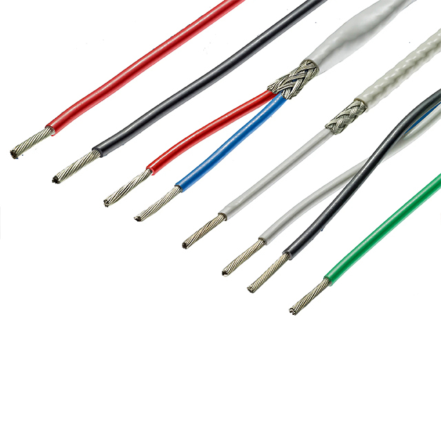 HOOK-UP STRND 26AWG RED FEET【55LF0114-26-2】