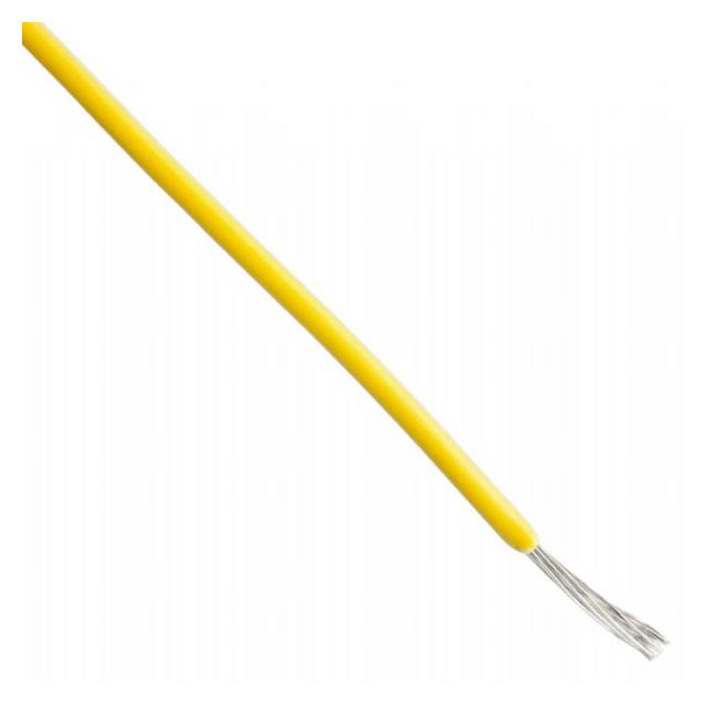 【3321-18-1-0500-003-1-TS】HOOK-UP STRND 18AWG YELLOW[Digi-Spool™, Continous Spool]