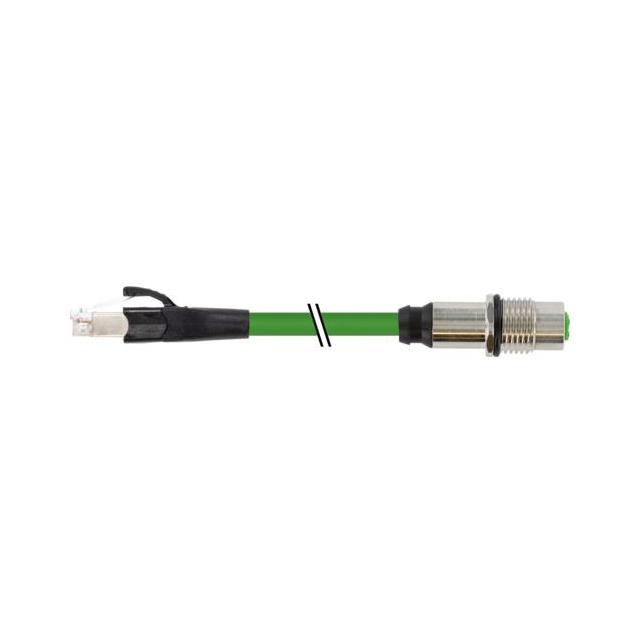 【7000-51551-7900150】M12 FEM. RECEPT. X-COD. / RJ45 M