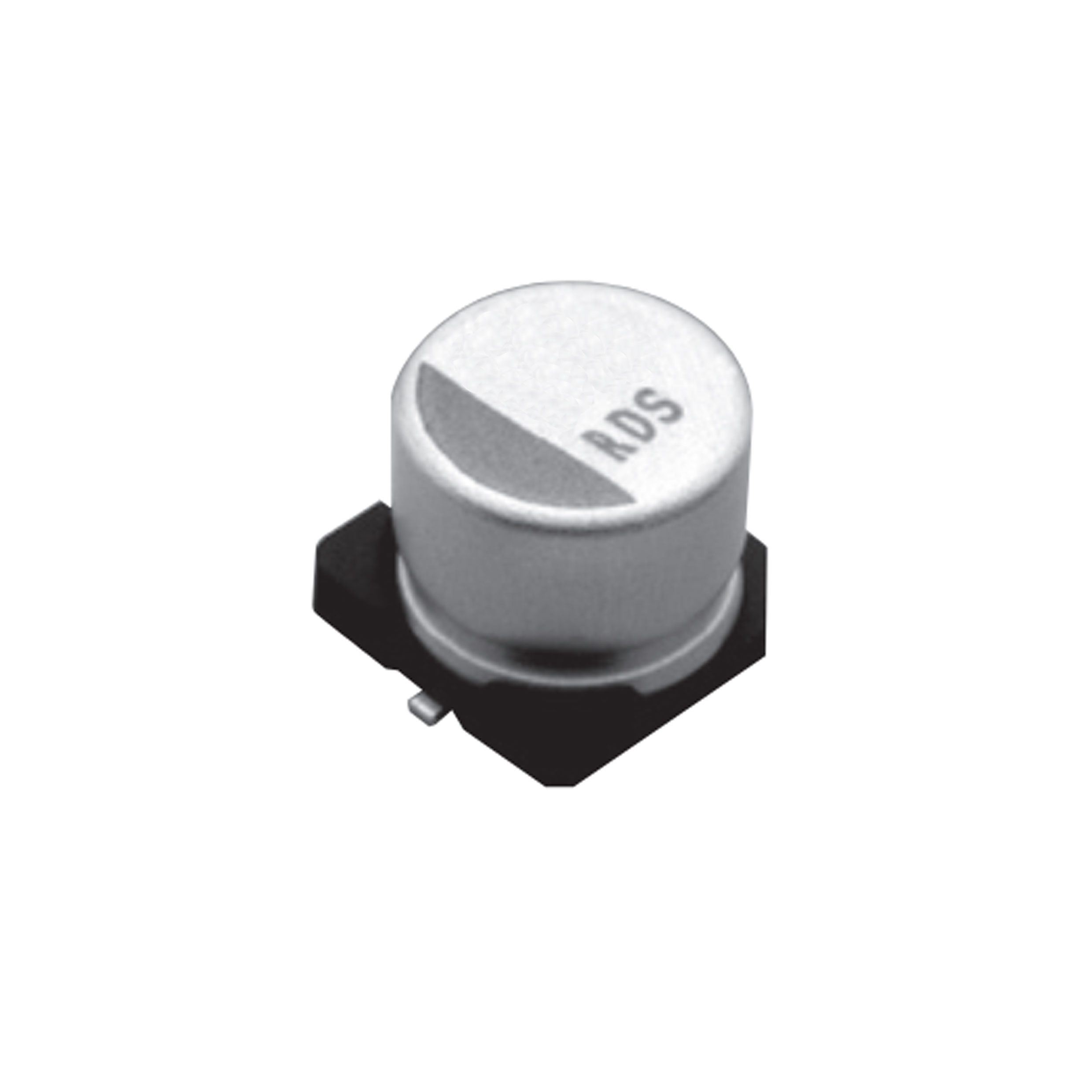 【RDS0E501MCNAHFGS】CAP ALUM POLY 500UF 20% 2.5V SMD