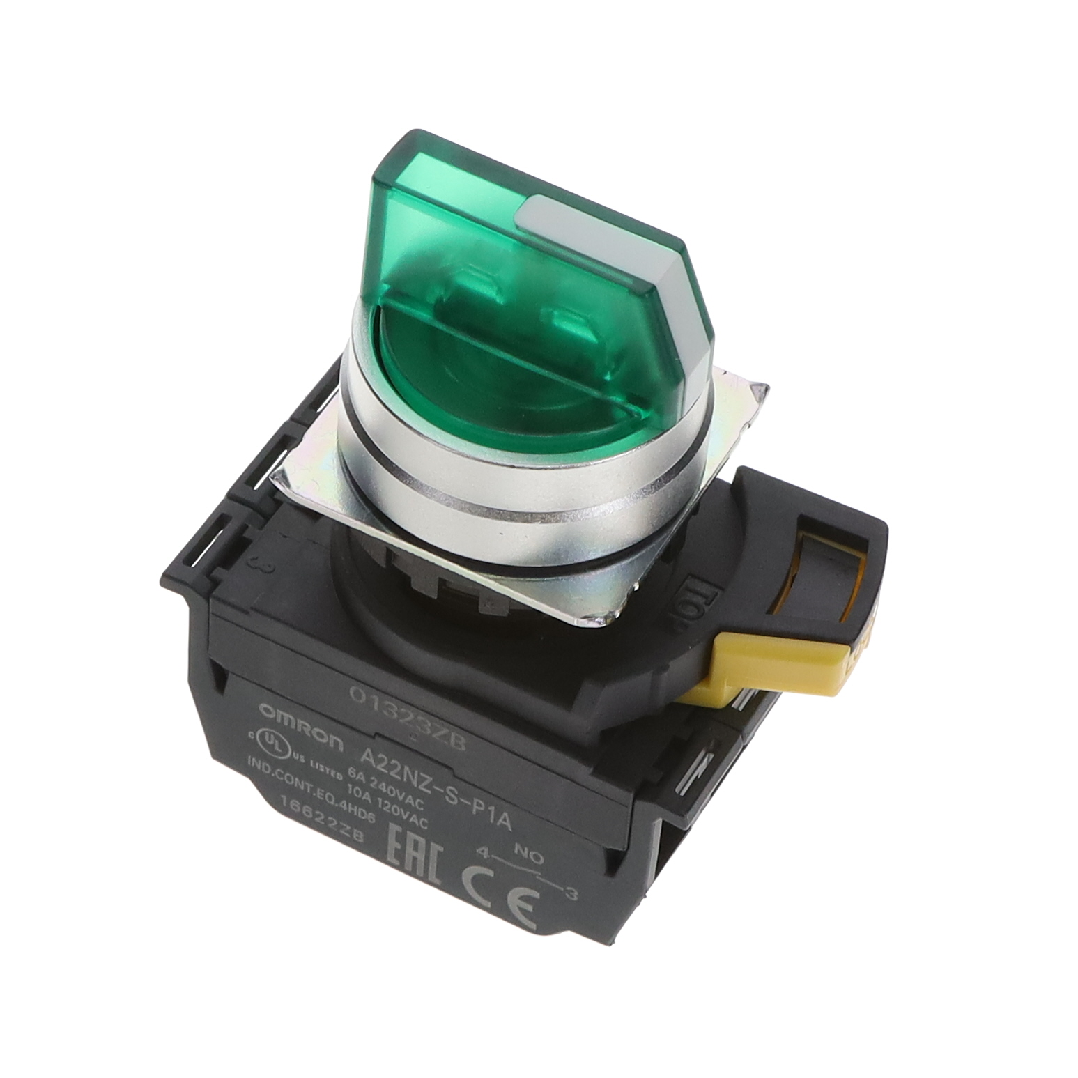 【A22NW-3MM-TGA-P101-GE】SWITCH SELECT 3POS DPST 10A 120V