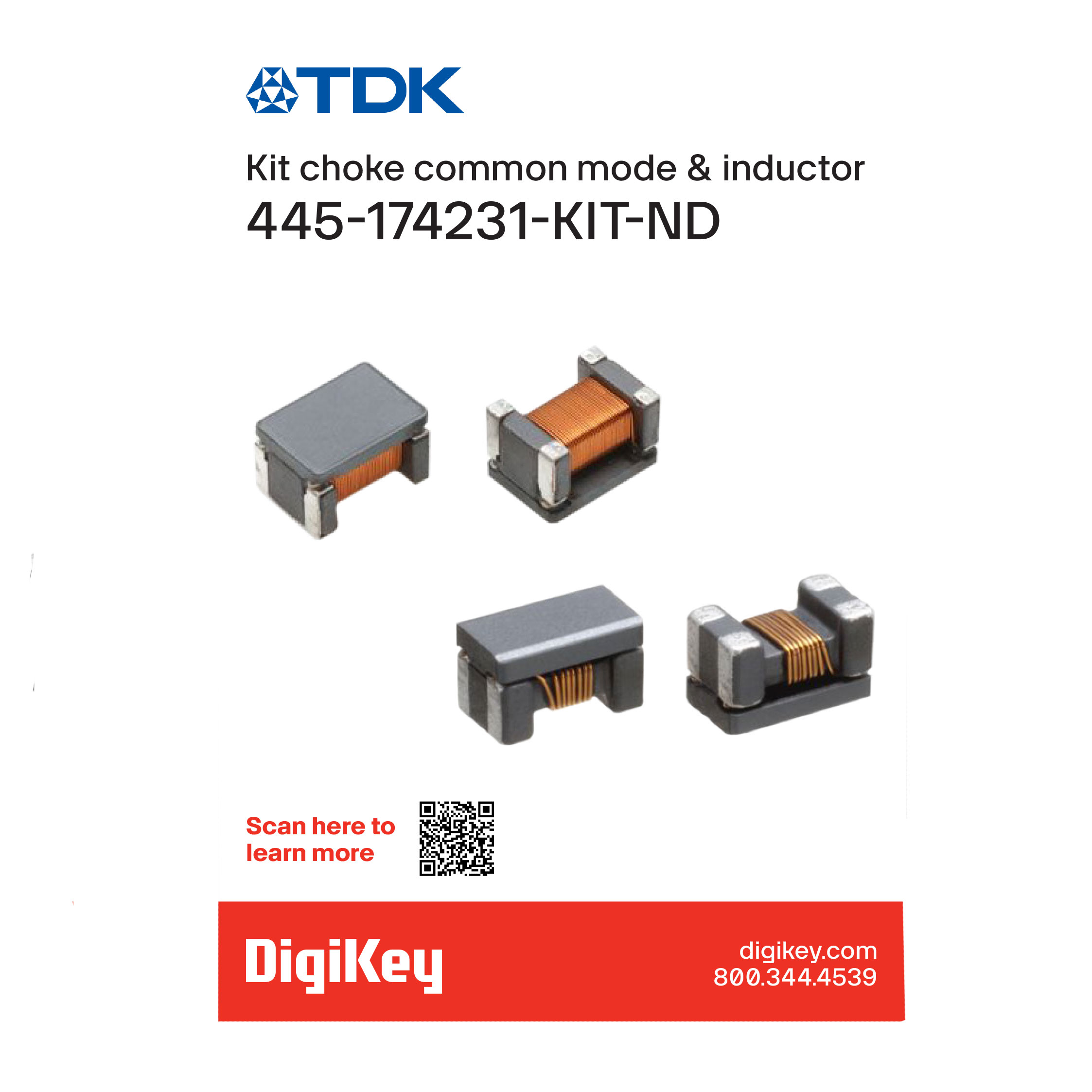 KIT CHOKE COMMON MODE & INDUCTOR【ACT-ACM-KIT】