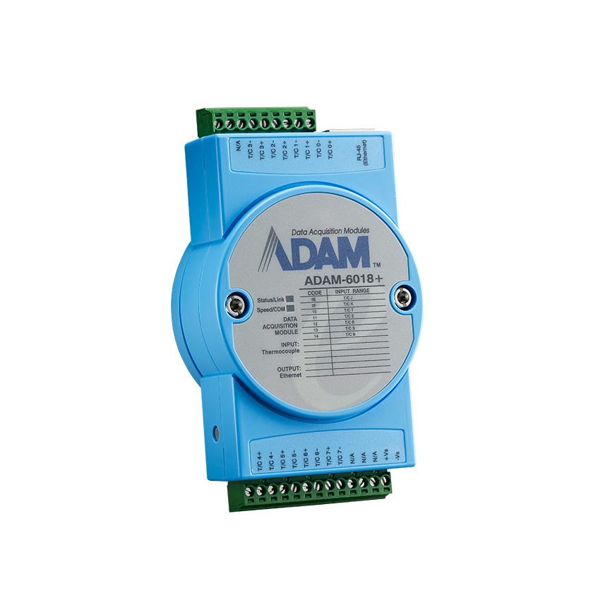 MOD TCP THERMOCOUPLE 8-CH【ADAM-6018+-D】