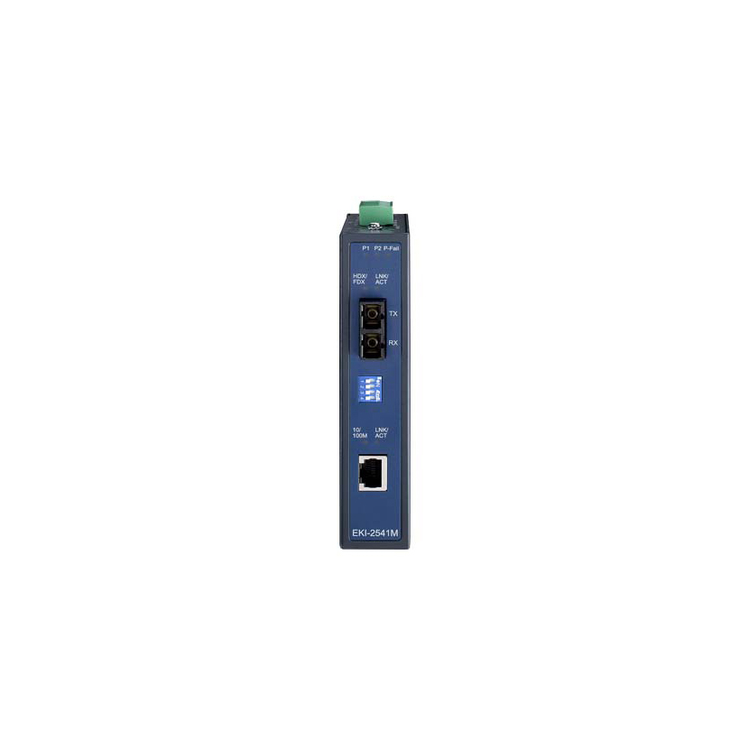MEDIA CONV 10/100T/X-FIBER OPTIC【EKI-2541SI-BE】