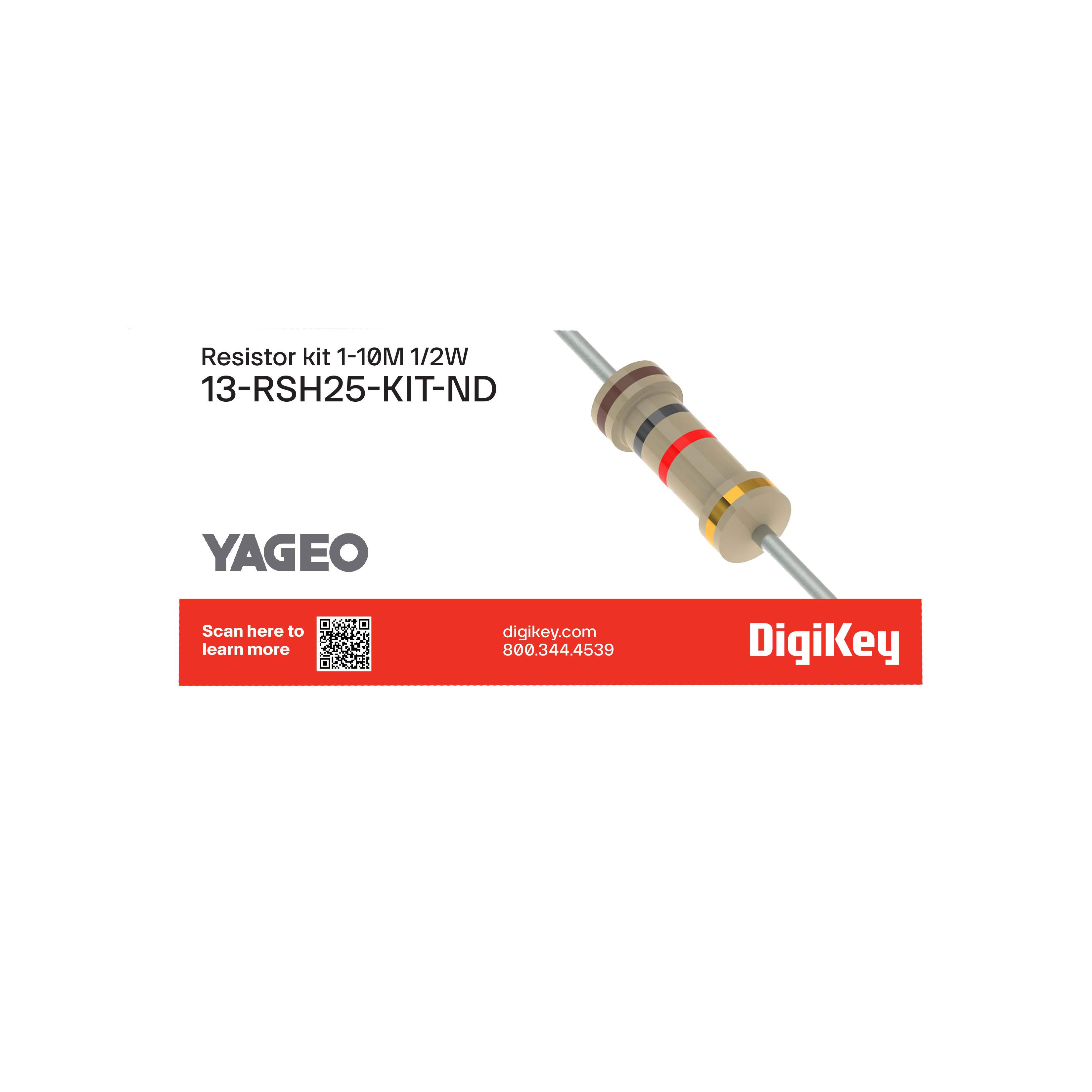 【RSH25-KIT】FILM RESISTOR KIT