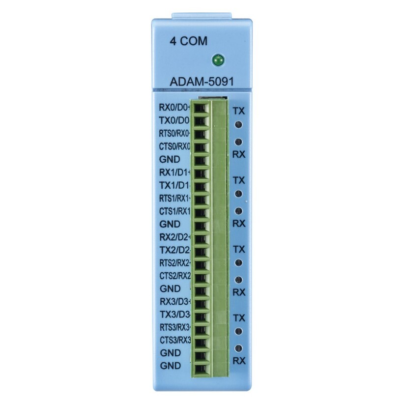 4 PORT RS232/RS422/R485 MODULE W【ADAM-5091-BE】
