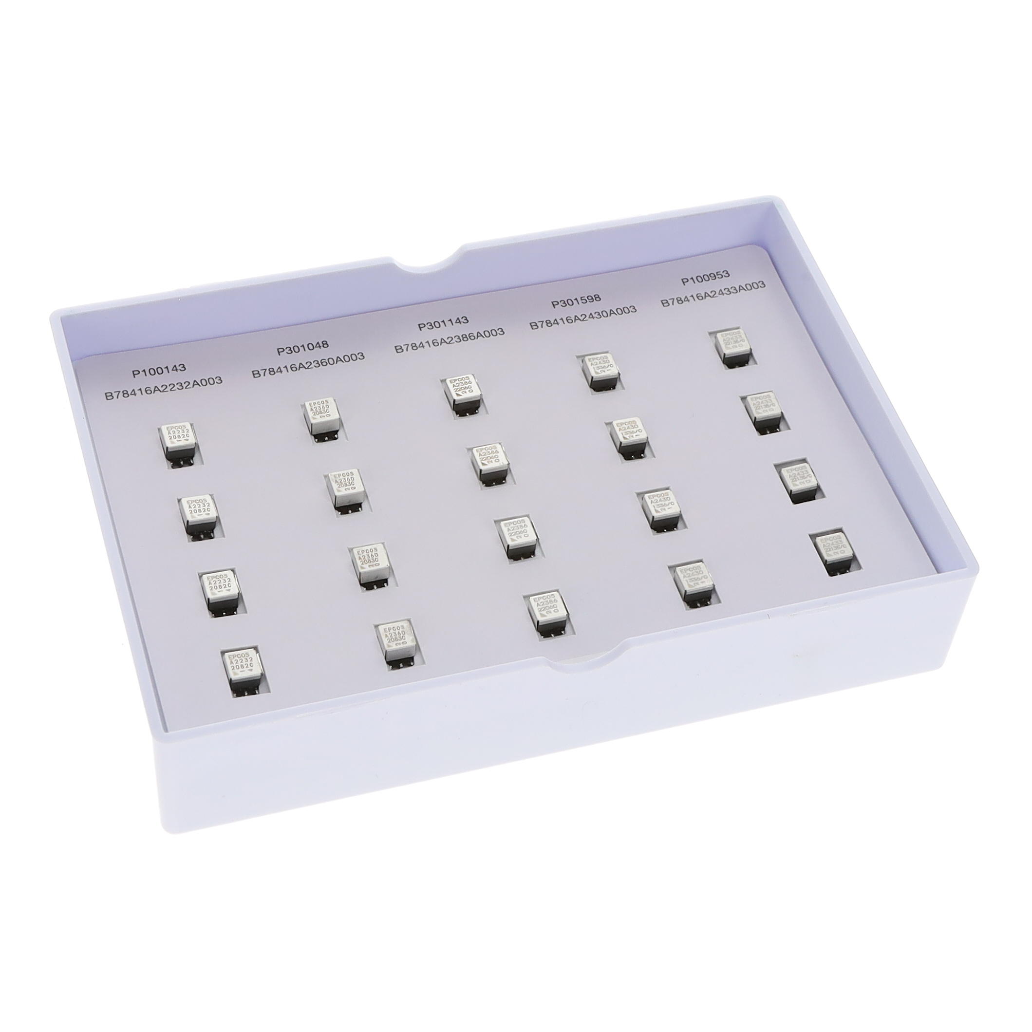 【B78416X0001】SAMPLE KIT FOR EP6 TRANSFORMER