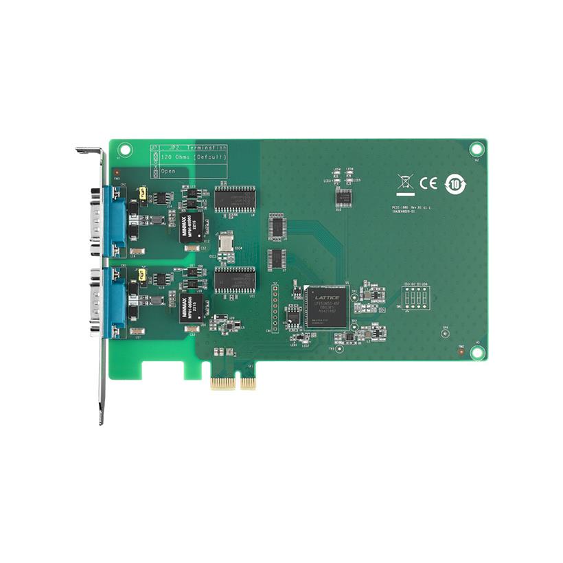 PCIE CARD, 2XCAN, W/ISO.【PCIE-1680-B】