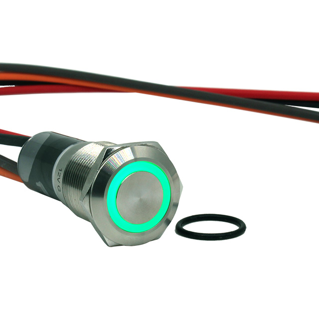 【AH1LBSG110WA1】SWITCH PB SPST NO + SPST NC 20A