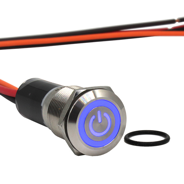 SWITCH PB SPST NO + SPST NC 20A【AH1NGSB6WA1】