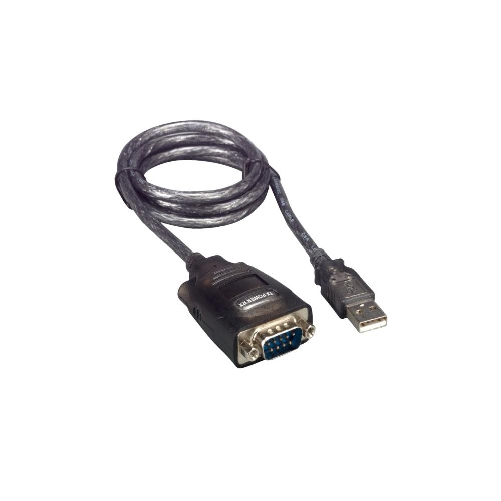USB-A M TO DB9M RS232 SHLD CABLE【DBM-9FUM-03BLK】