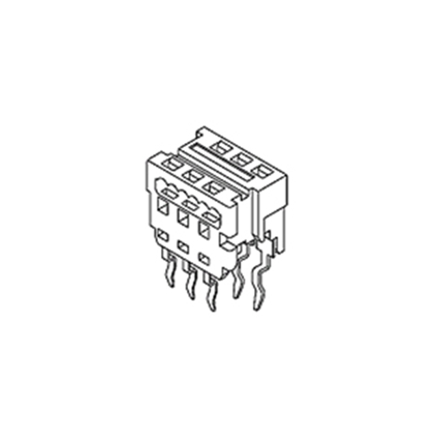 CONN RCPT 12POS 0.079 TIN SMD【5024431260】