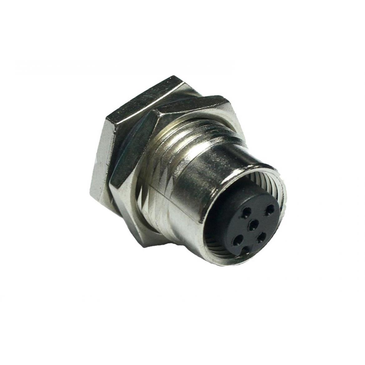 【MSAS-05PFFS-SF8001】M SERIES, M12, 4A, 05 PINS, RECE
