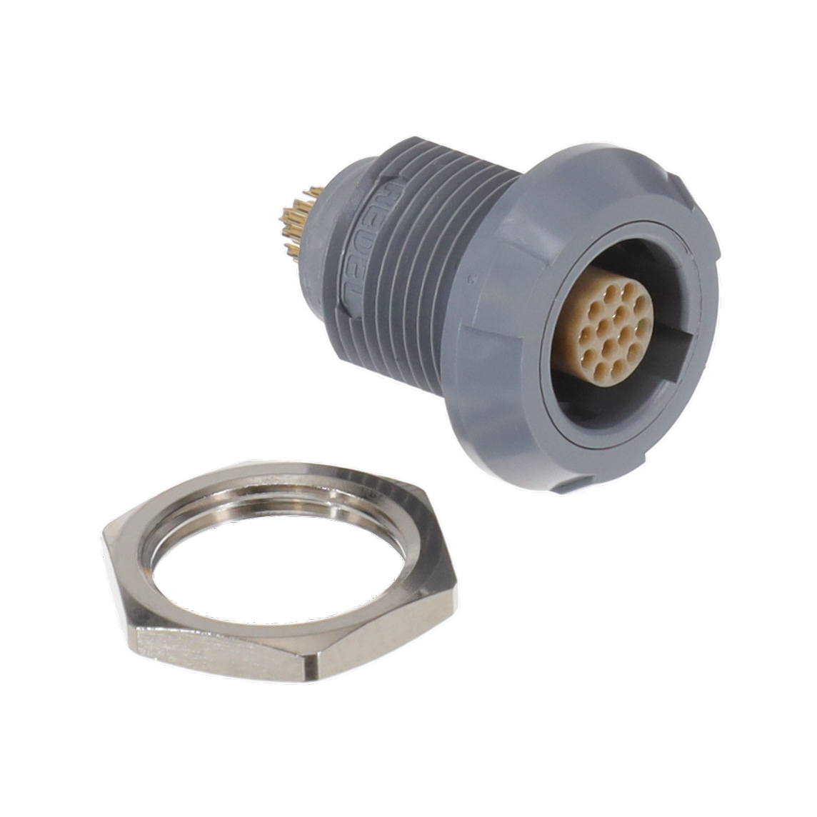 【PLG.M1.4SL.LG】CONN RCPT FMALE 14P SOLDER CUP