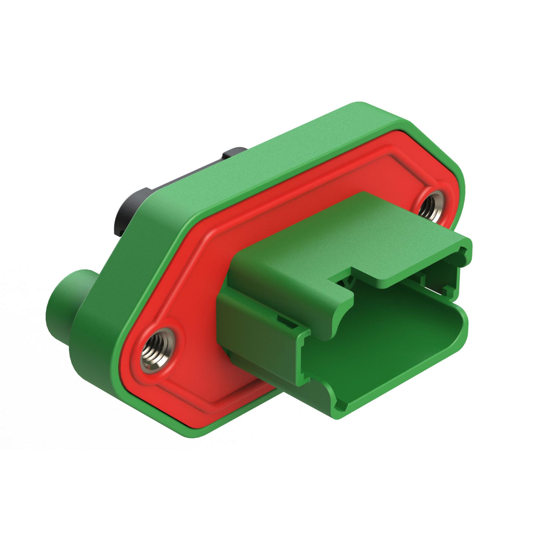 12 POSITION PANEL MOUNT RECEPTAC【AT04-12PC-LE21】