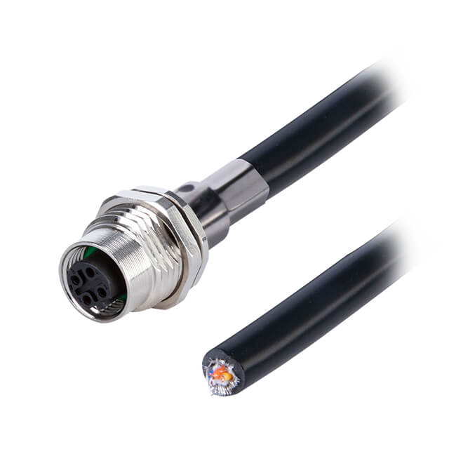 【CDM1266-04D-FW-F9-050-67】CIRC CBL 4POS PLUG TO WIRE 1.64'