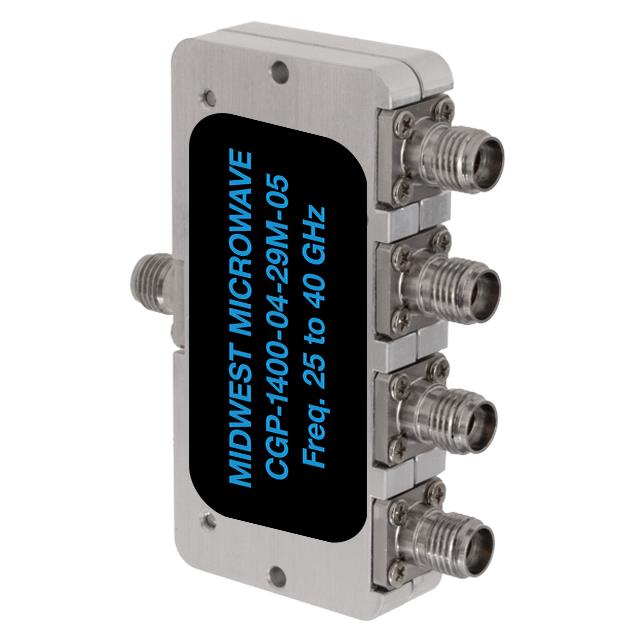 【CGP-1400-04-29M-05】2.92 MM, 4-WAY POWER DIVIDER, 25