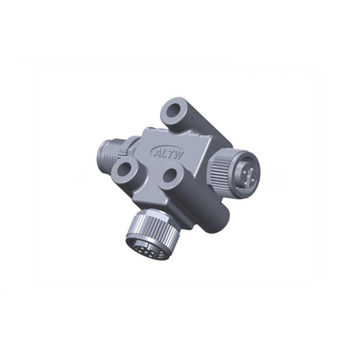 CONN T-ADPT 5P-5/5P F-F/M INLINE【HMC-050505-FFM-TS001】