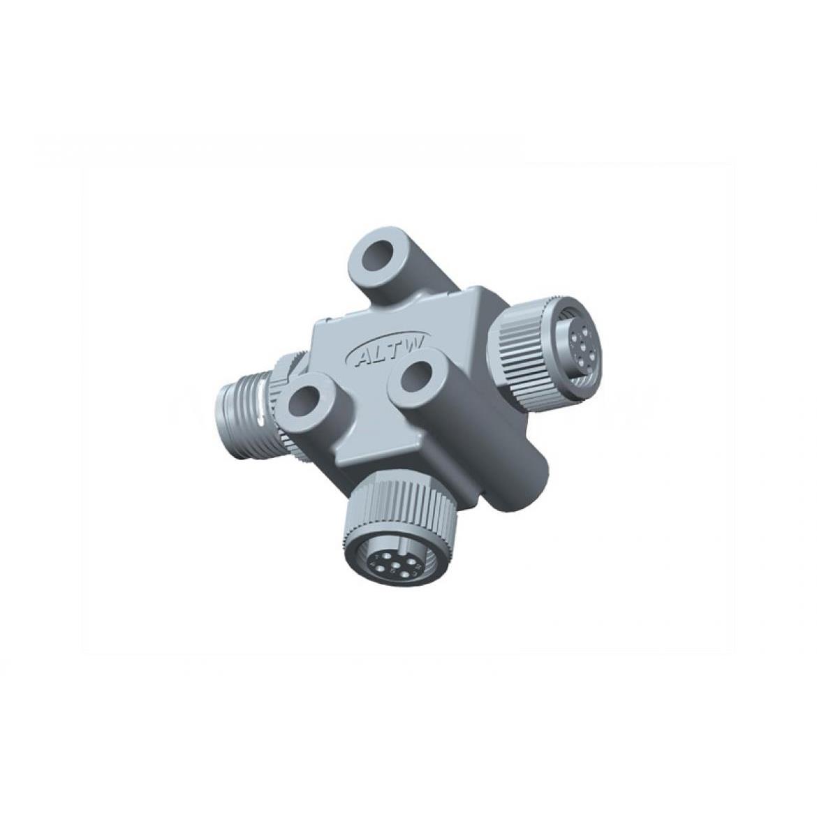 CONN T-ADPT 5P-5/5P F-F/M INLINE【HPC-050505-FFM-TS001】
