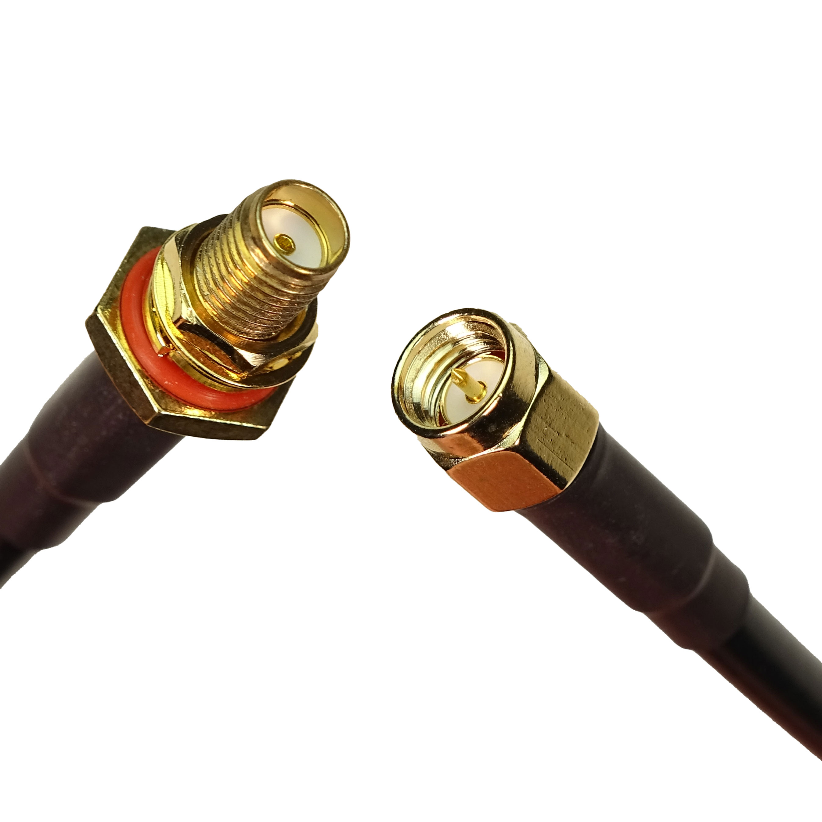 【CBA-SMAM-SMAFIP】COAX CBL SMA TO SMA 7.8"