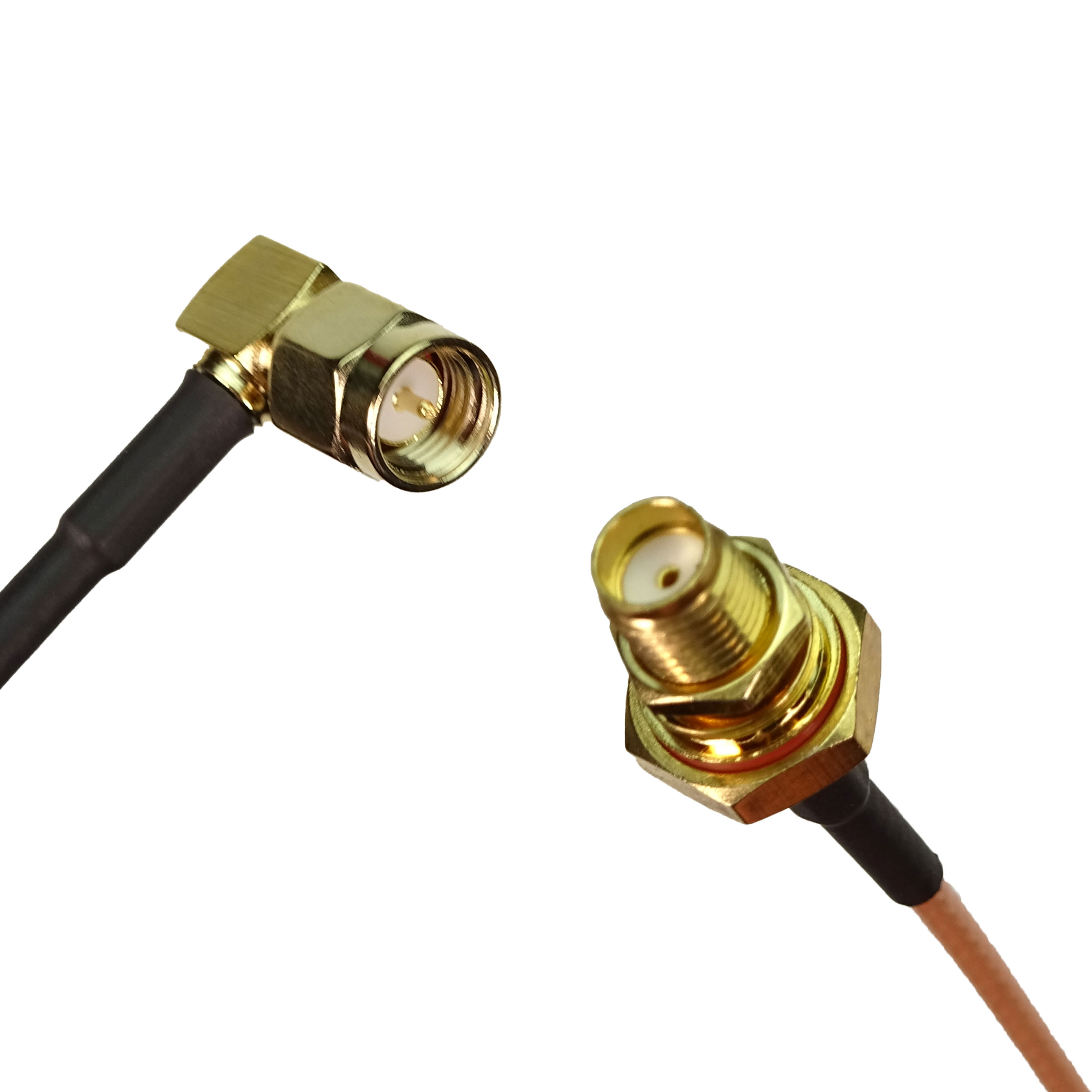 【CBA-SMAMR-SMAF2IP】COAX CBL SMA TO SMA 7.8"