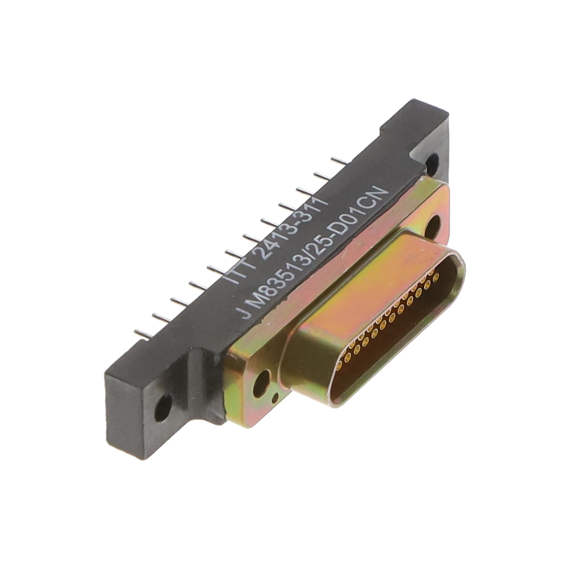 【M83513/25-D01CN】CONN MICRO-D RCPT 25POS PNL MNT[バルク]