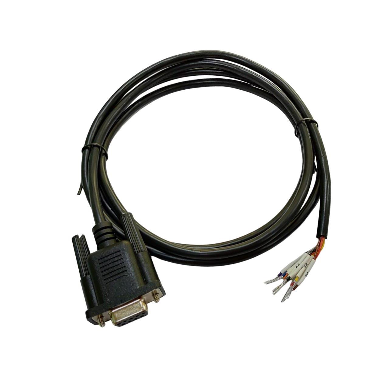 【DBC-9FW-03】DB9 F SERIAL CABLE TO LEAD WIRES