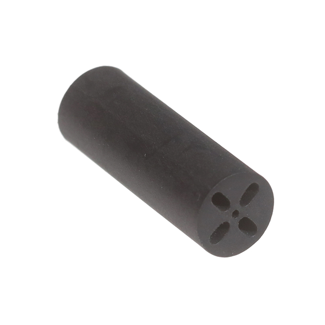【ELM 3-19MM】LED HOLDER T1 3/4 PVC BLACK